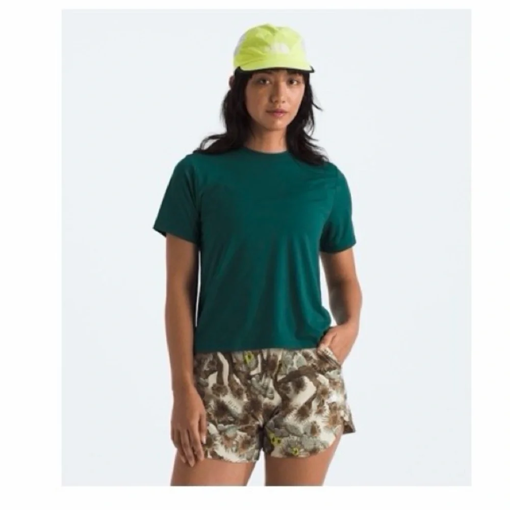The North Face Women’s Medium Dune Sky Short-Sleeve Teal Nori NWT Ultra Soft - Picture 6 of 7